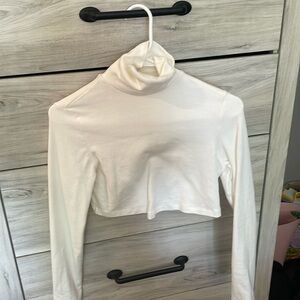 Crop turtle neck